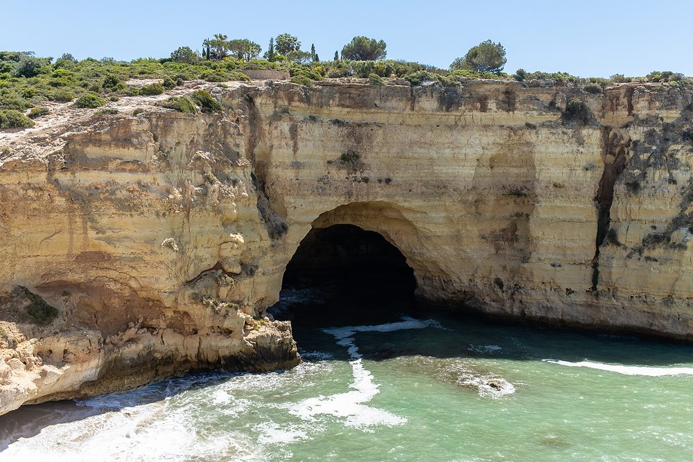 Steilküste an der Algarve