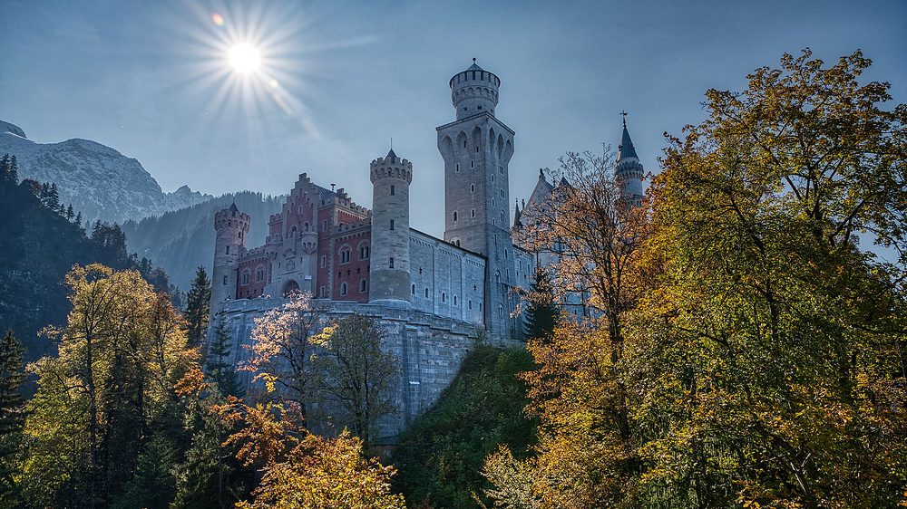 Schloss Neuschwanstein in Bayern