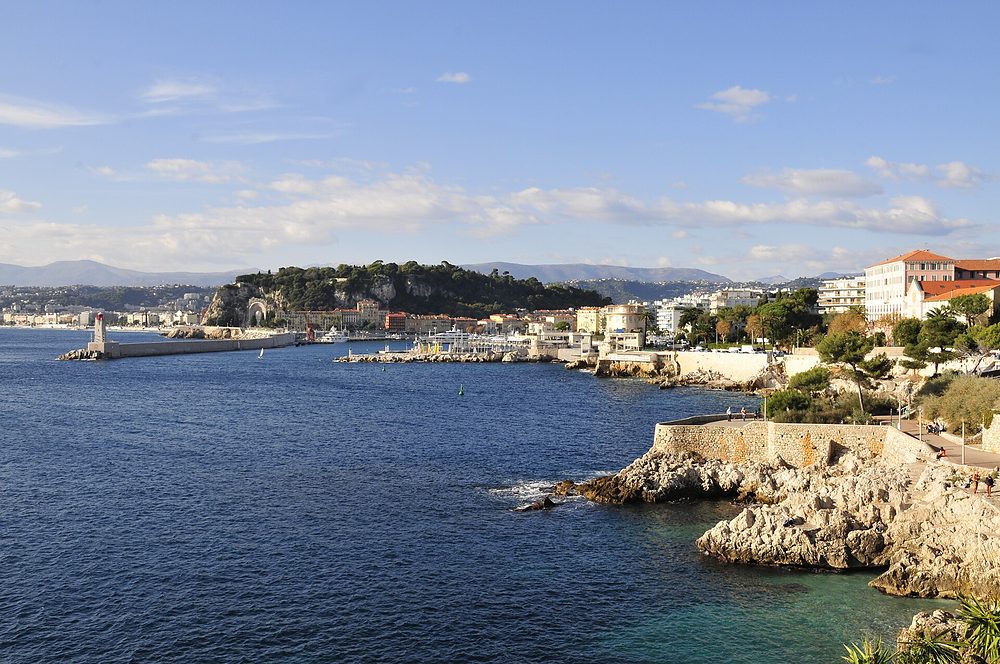 Die Küste von Nizza