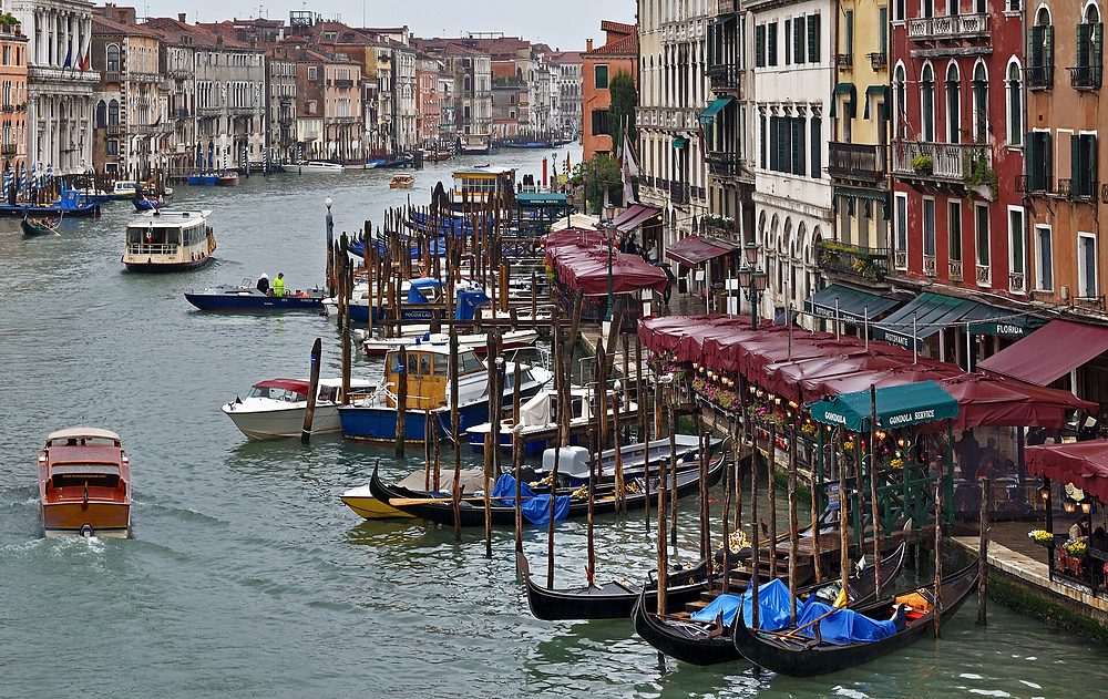 Der Canal Grande in Venedig