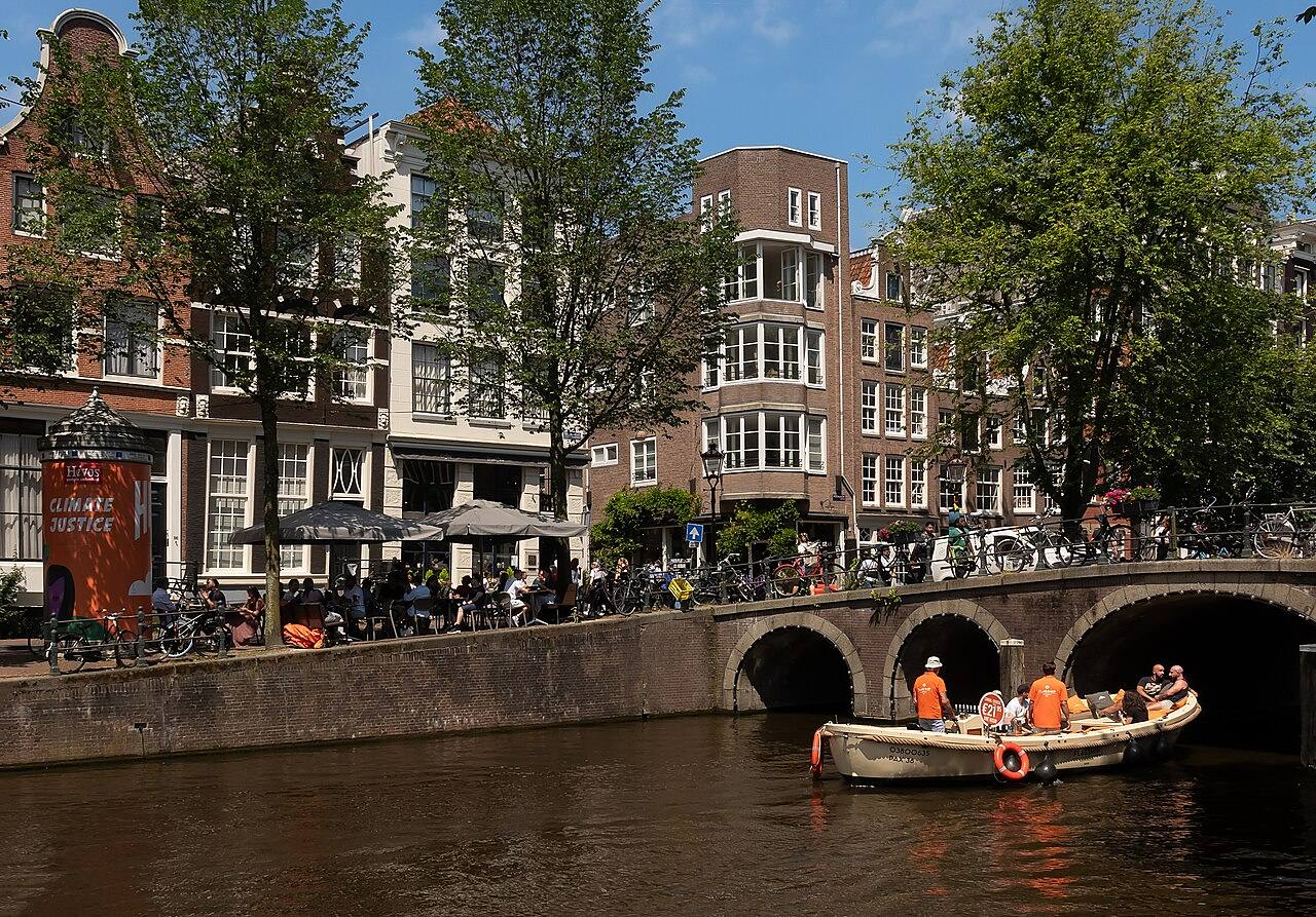 Grachtenhäuser in Amsterdam