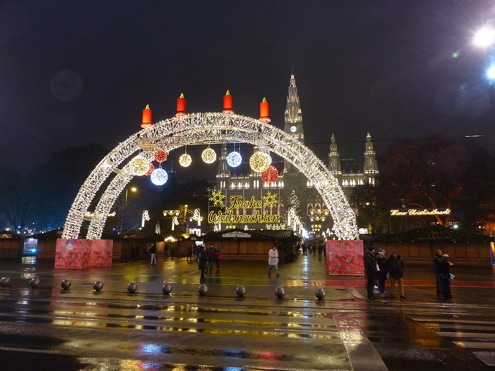 Christkindlmarkt vor dem Wiener Rathaus
